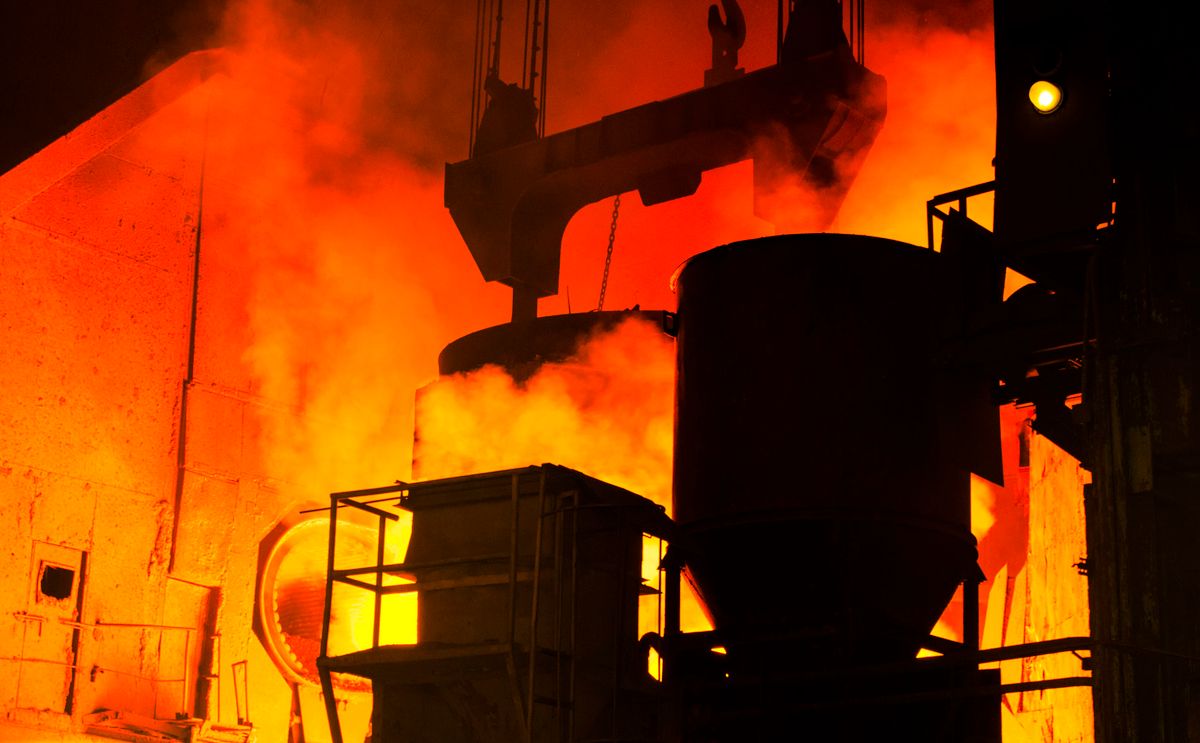 Steel rolling mills fuel oil supply sector