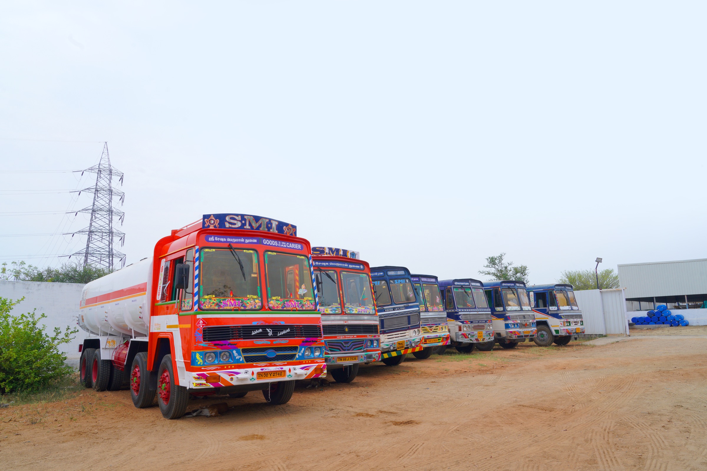 Sri Maruthi Industries truck tanker fleet